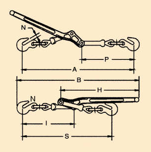 load binder standard lever